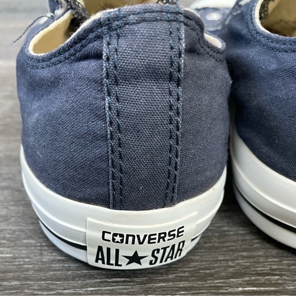 Converse All Star Slip-On Shoes in Navy - Picture 7 of 14